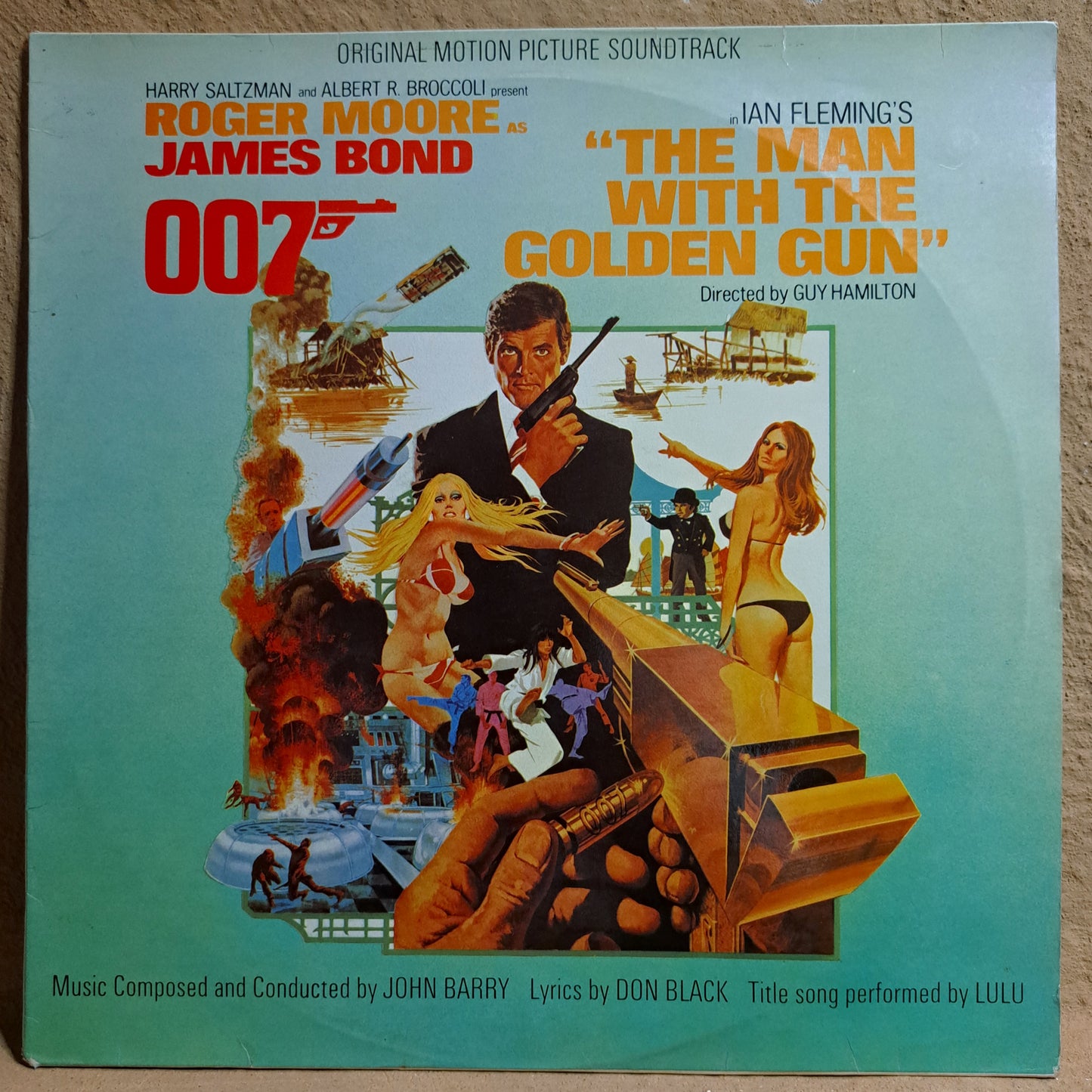 James Bond - The man with the golden gun, original motion picture soundtrack.