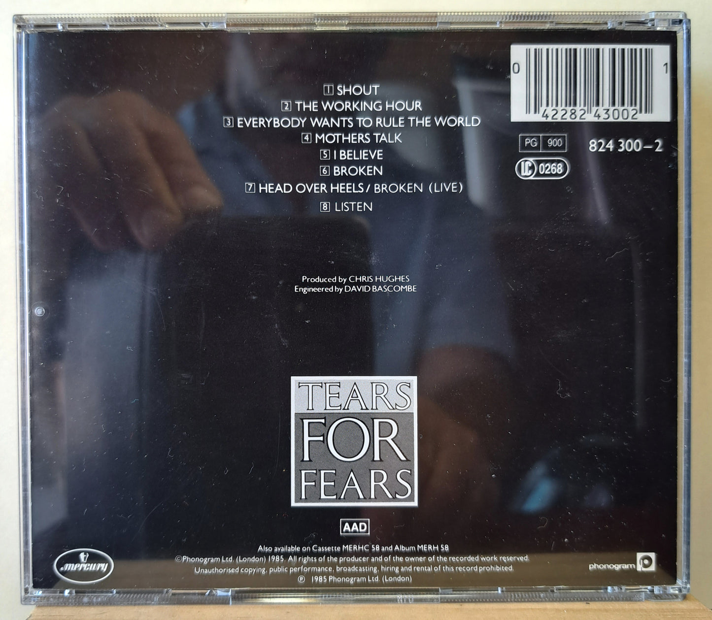 Tears for Fears - Songs from the big chair (cd)