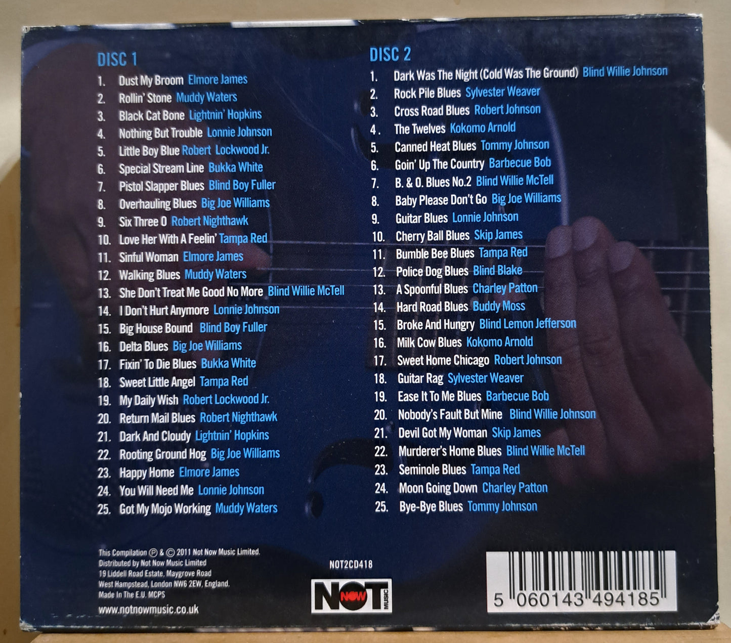 Bottleneck Blues Anthology - various artists (double cd)