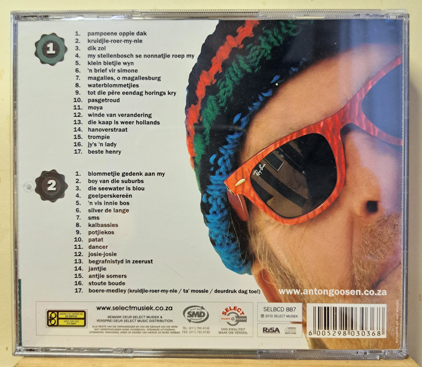 Anton Goosen - Grootste treffers (dubbel cd)