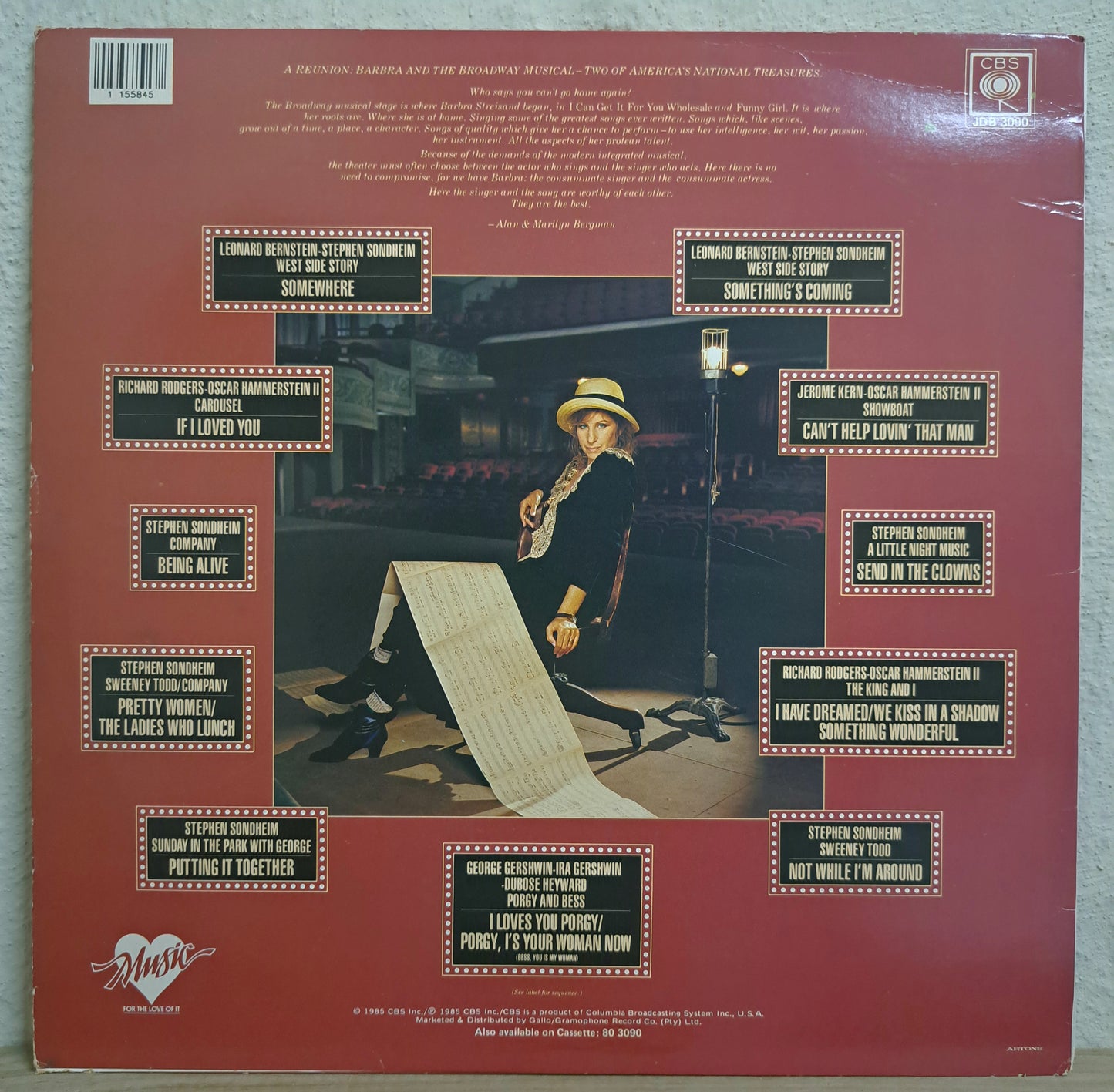 Barbra Streisand - The Broadway album