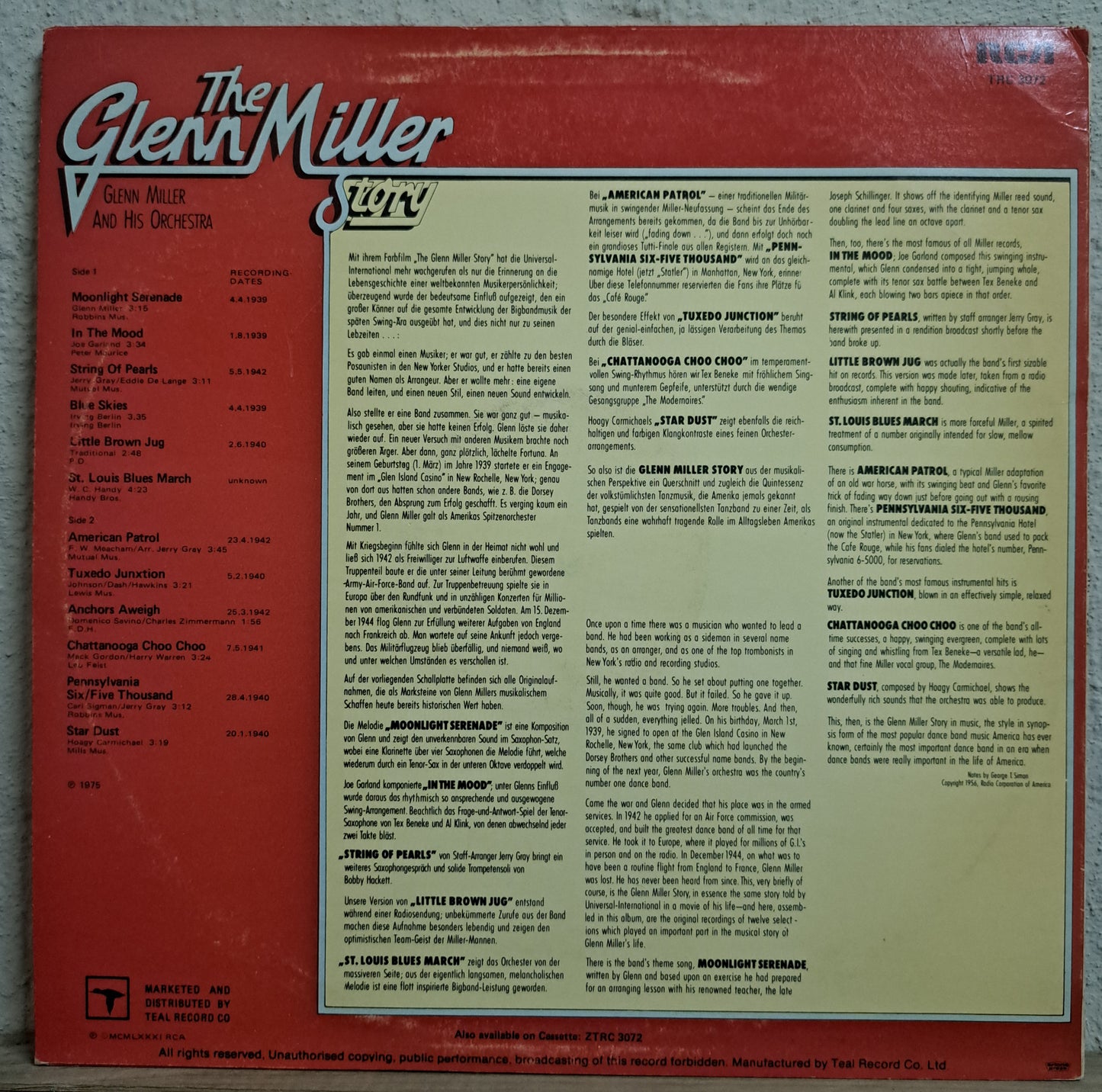 Glenn Miller - The Glenn Miller Story