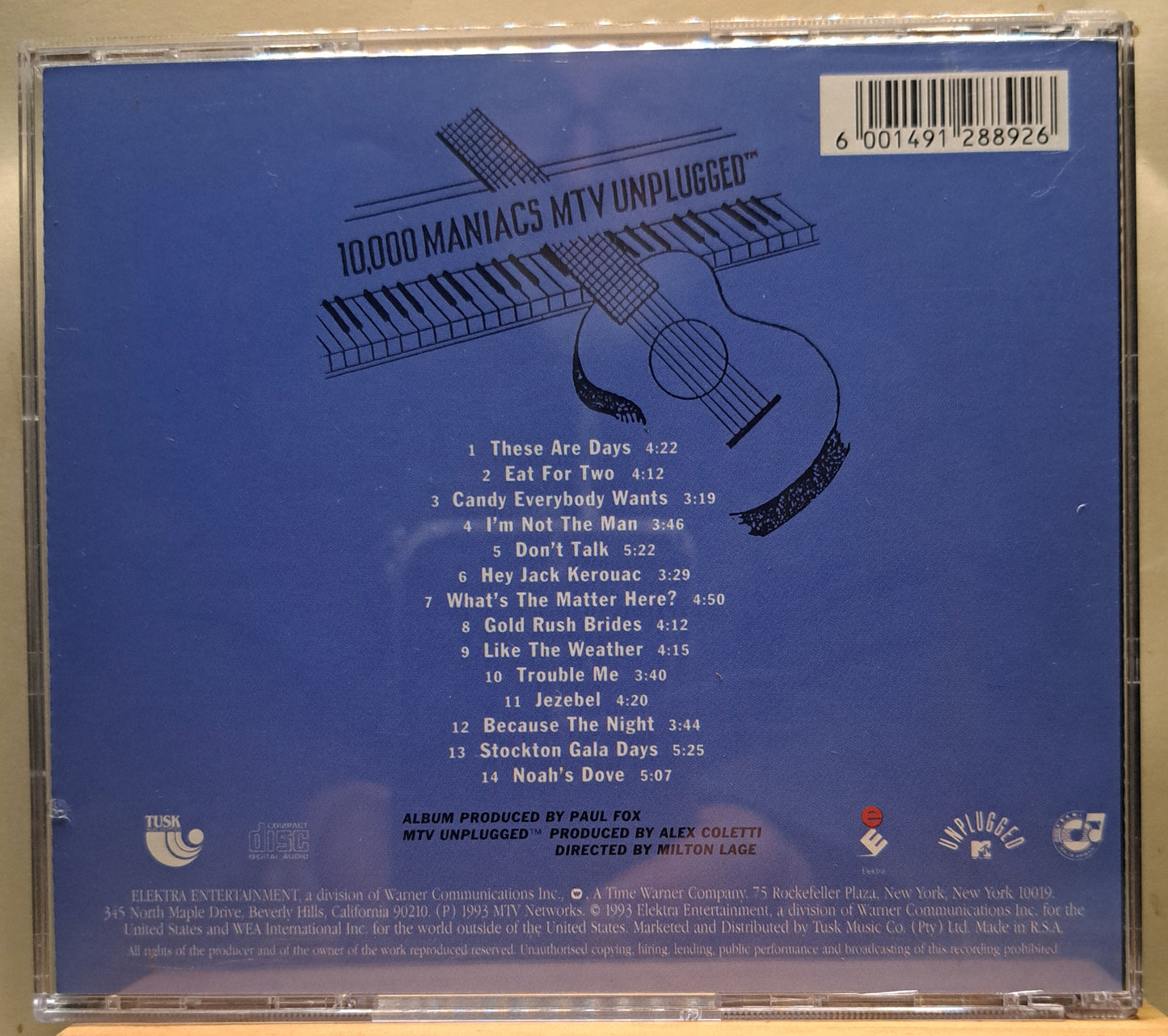 10'000 Maniacs - MTV, Unplugged (cd)