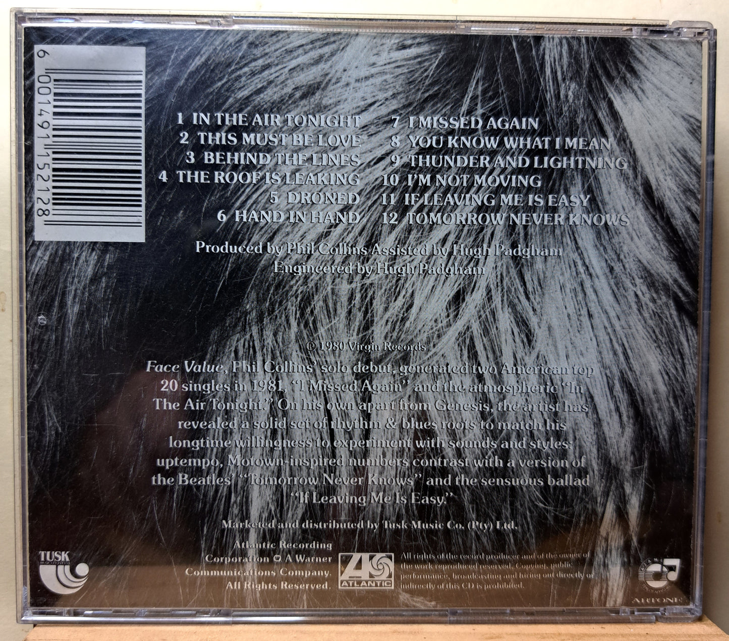 Phil Collins - Face Value (cd)