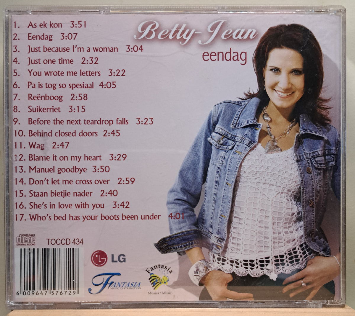 Betty Jean - Eendag (cd)