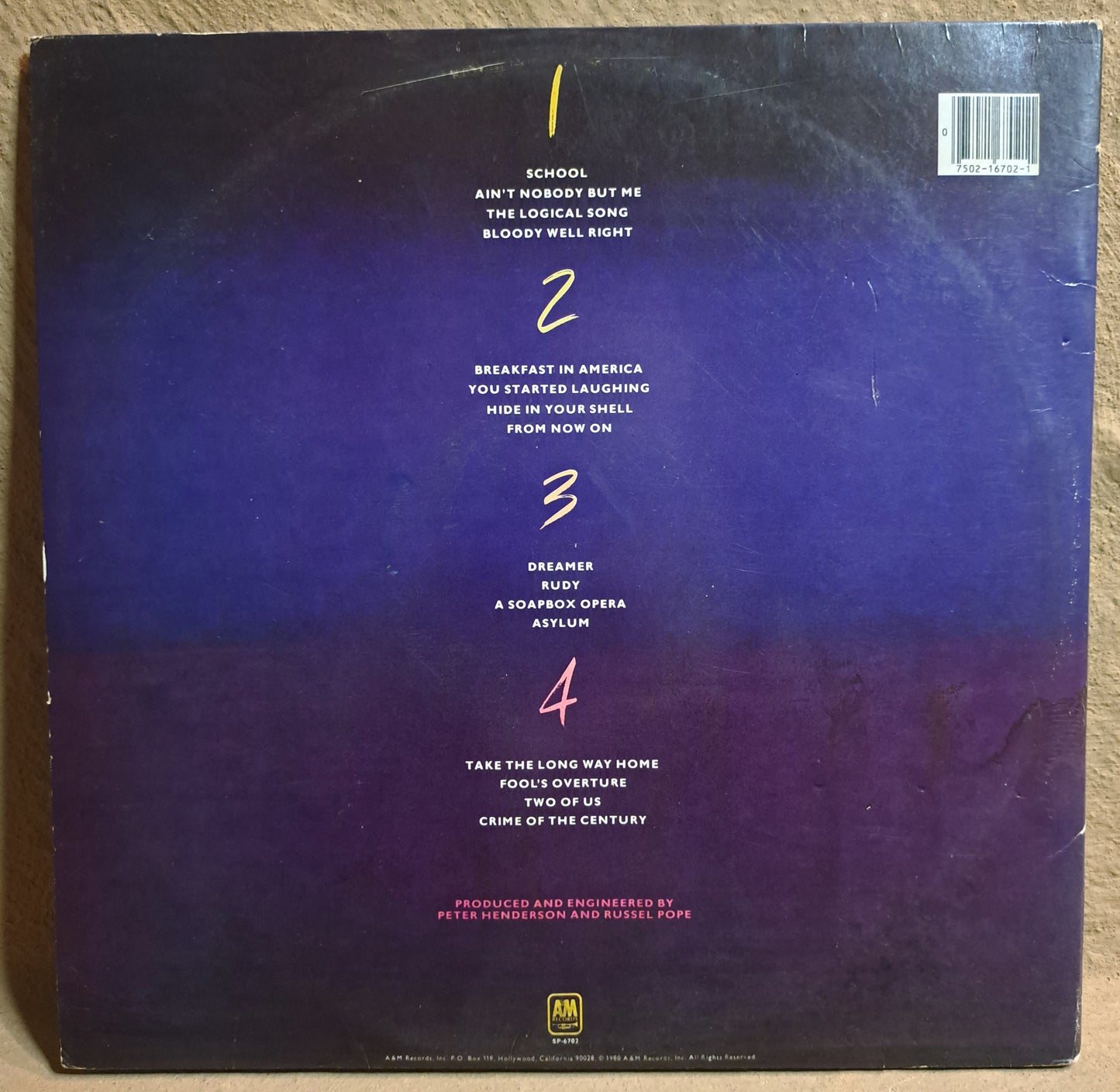 Supertramp - Paris (live, double album)