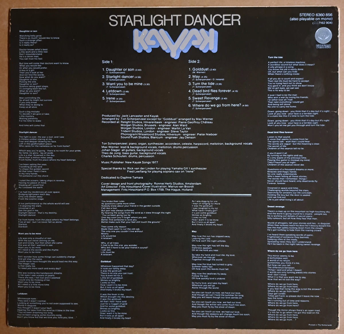 Kayak - Starlight Dancer