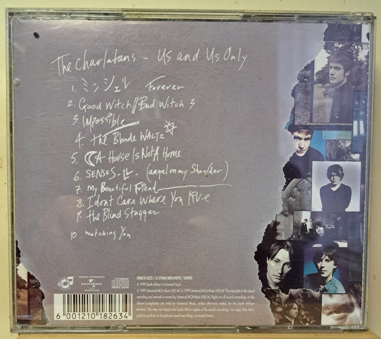 The Charlatans - Us and Us only (cd)