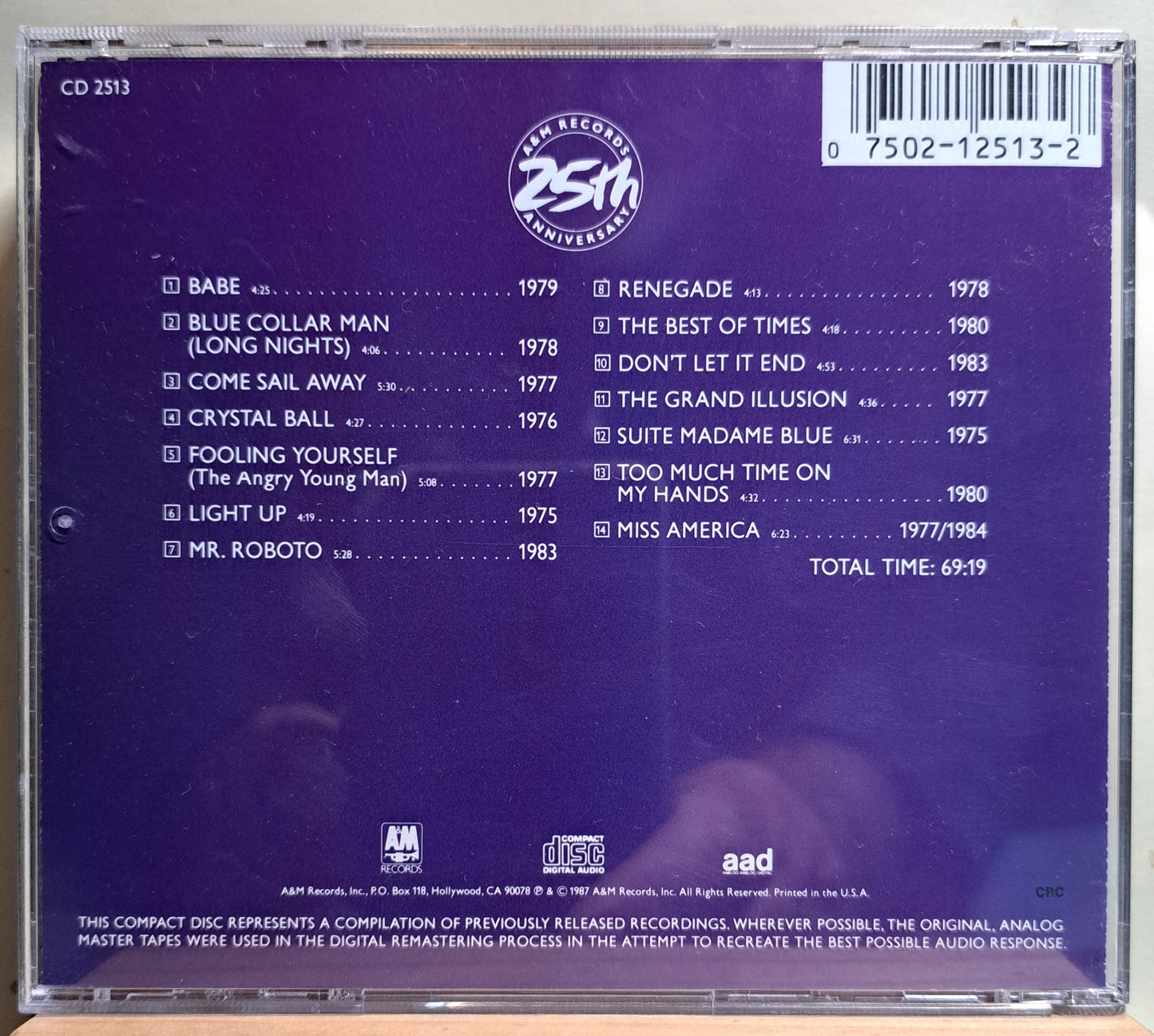 Styx - Classics (cd)
