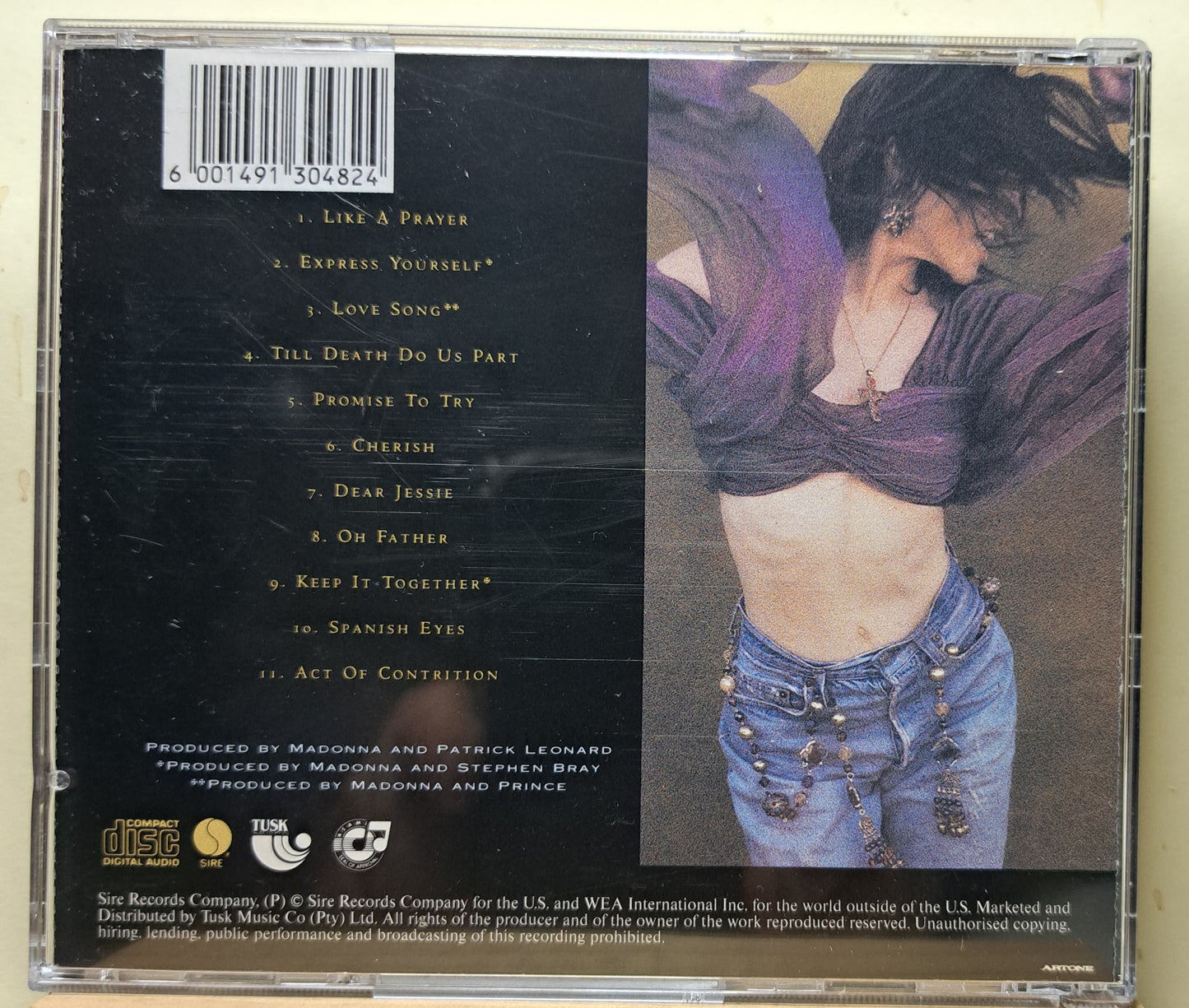 Madonna - Like a prayer (cd)