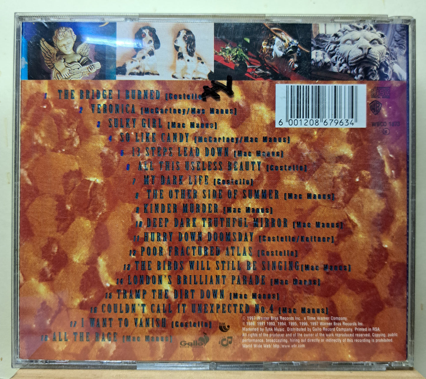 Elvis Costello - Extreme Honey ( the very best of the Worner Brother years) cd