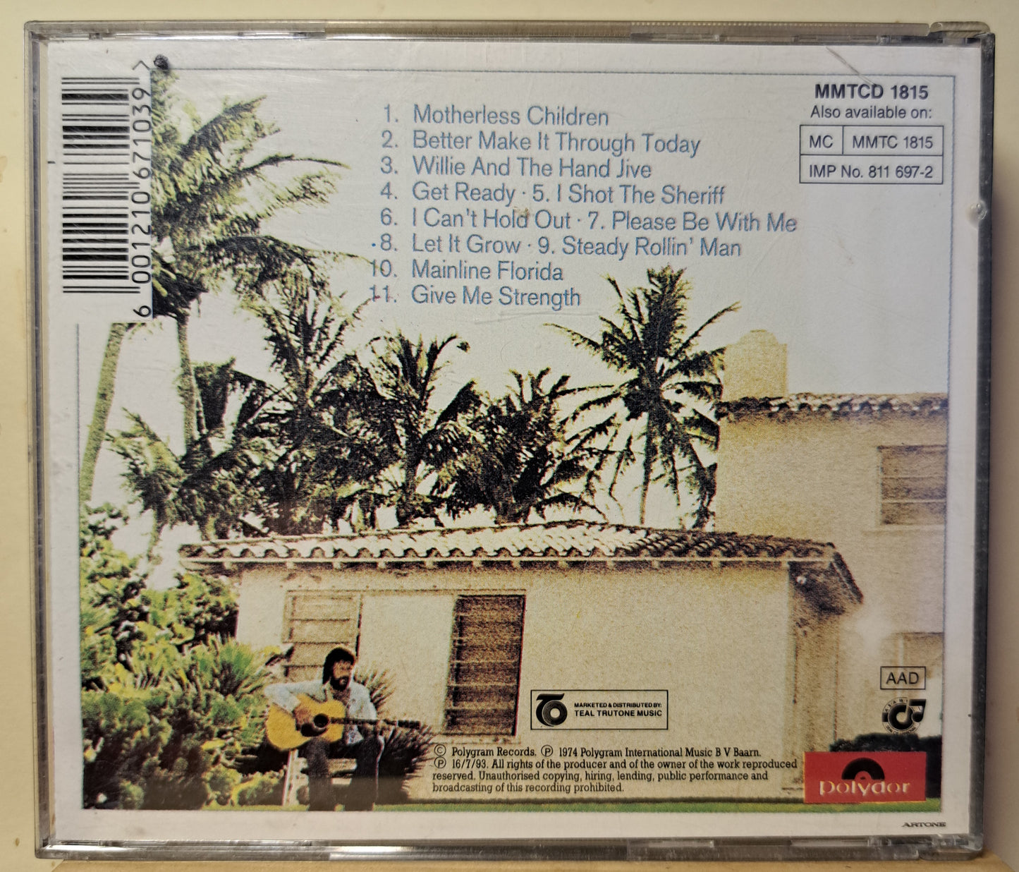 Eric Clapton - 461 Ocean Boulevard (cd)