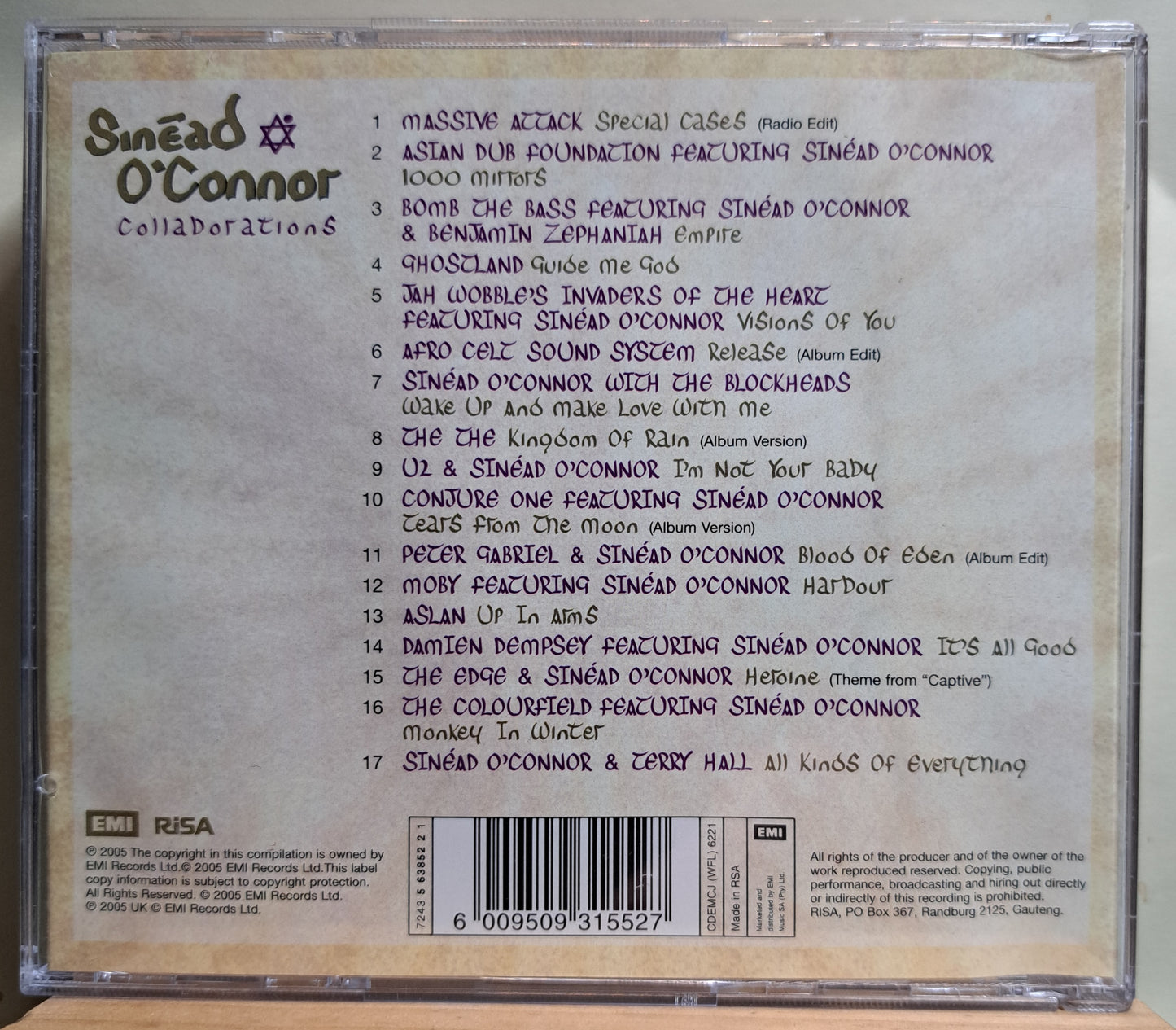 Sinead O'Connor - Collaborations (cd)