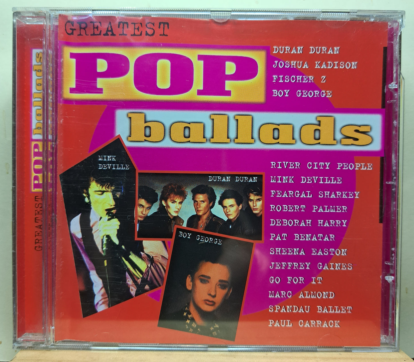 Greatest Pop Ballads - various artists (cd)
