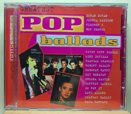 Greatest Pop Ballads - various artists (cd)