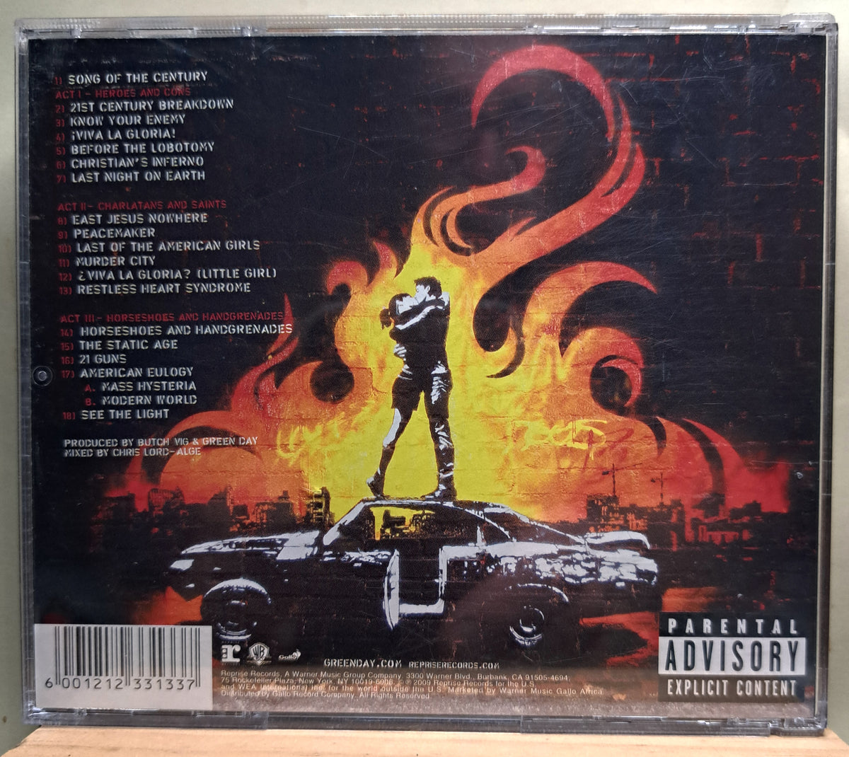 Green Day - 21st. Century Breakdown (cd)