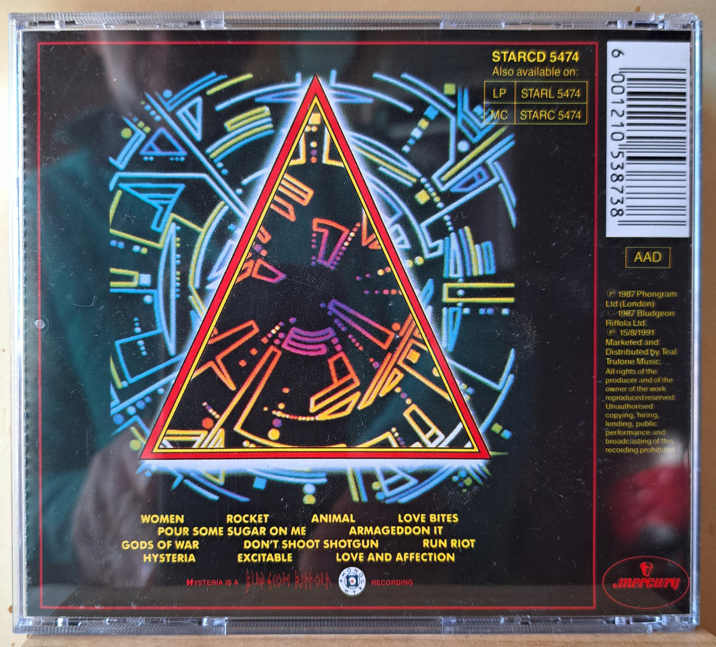 Def Leppard - Hysteria (cd)