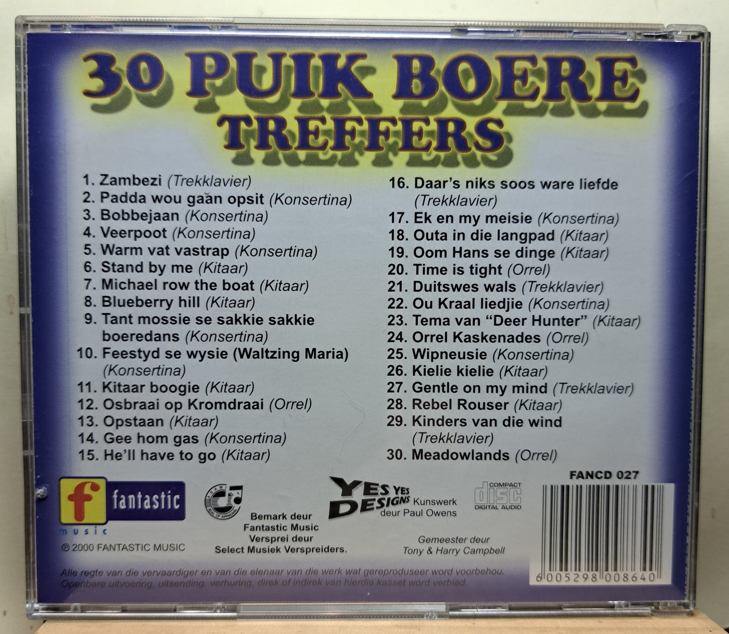 30 Puik Boere Treffers (cd)