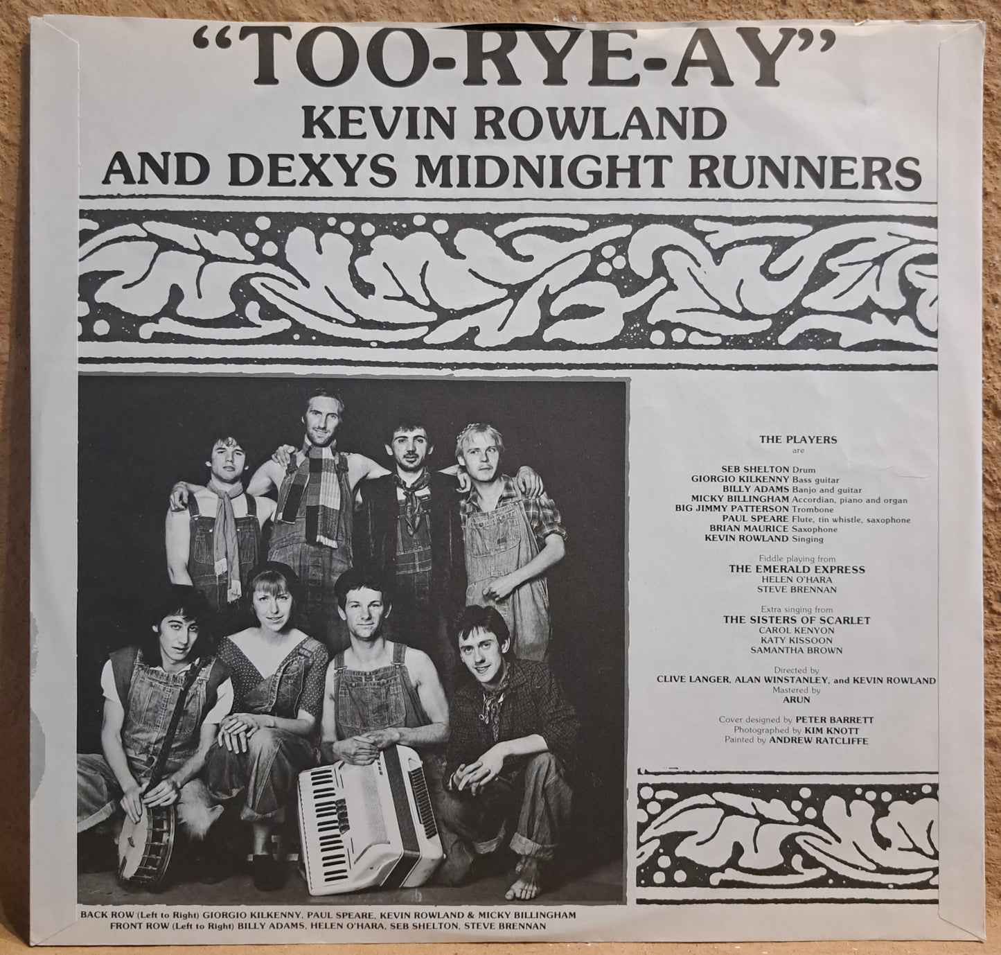 Dexys Midnight Runners - "Too Rye Ay"