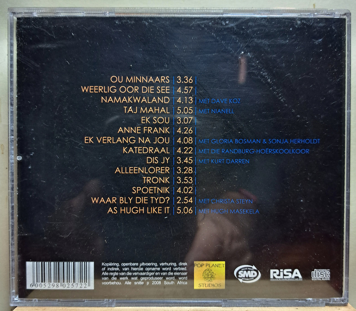 Coenie de Villiers  - Weerlig oor die see (cd)