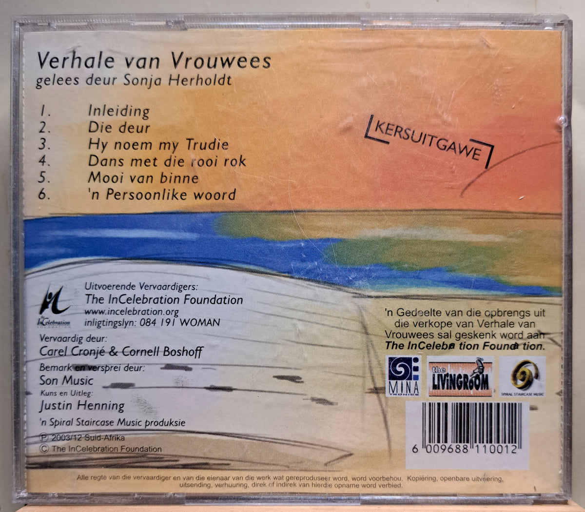 Sonja Herholdt - Verhale van Vrouwees (cd)