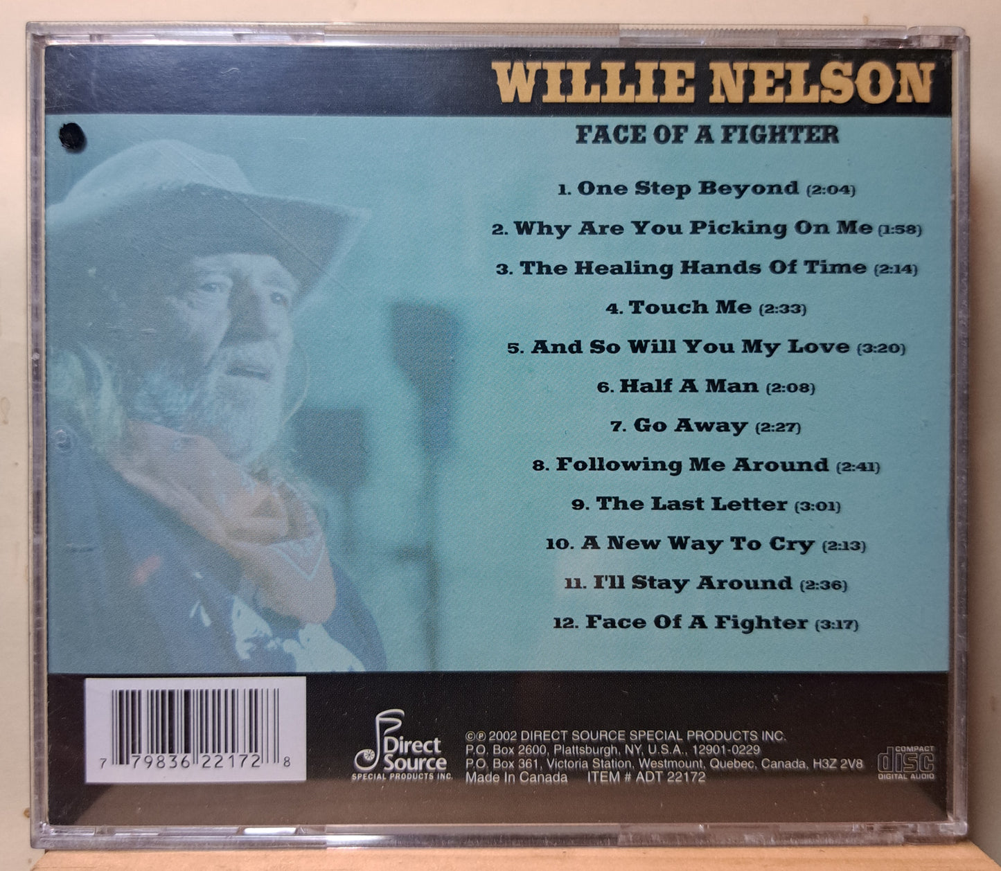 Willie Nelson - Face of a fighter (cd)