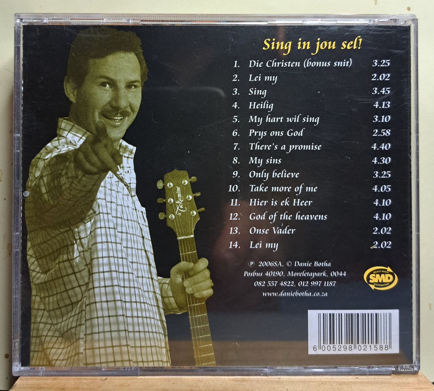 Danie Botha - Lei My (cd)