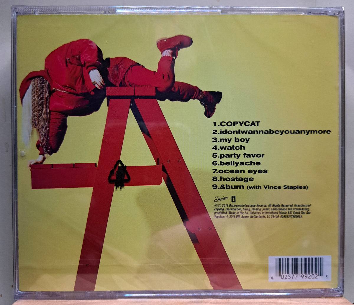 Billie Eilish - Don't smile at me (cd, new/sealed)