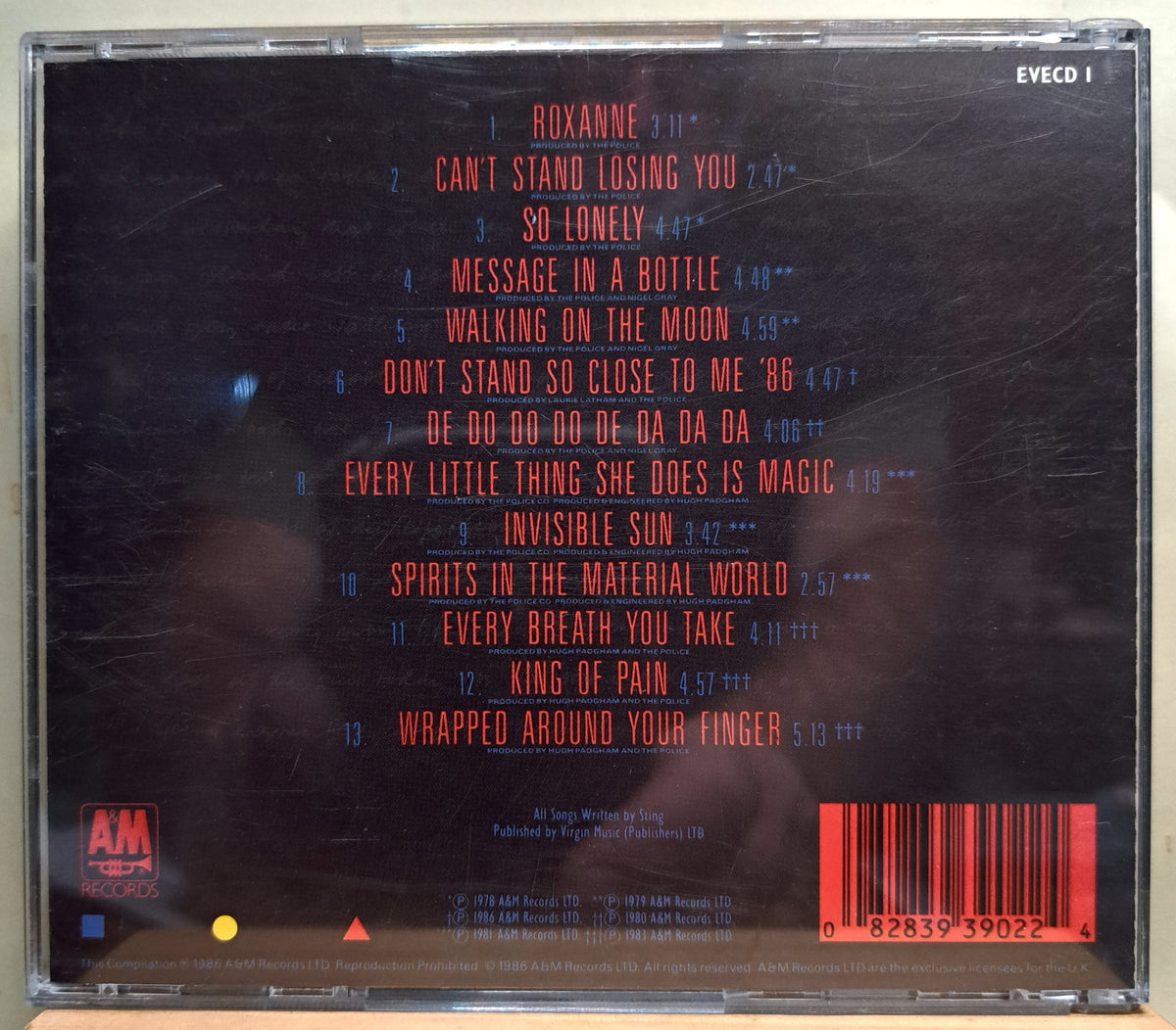 The Police - Every breath you take, the singles (cd)
