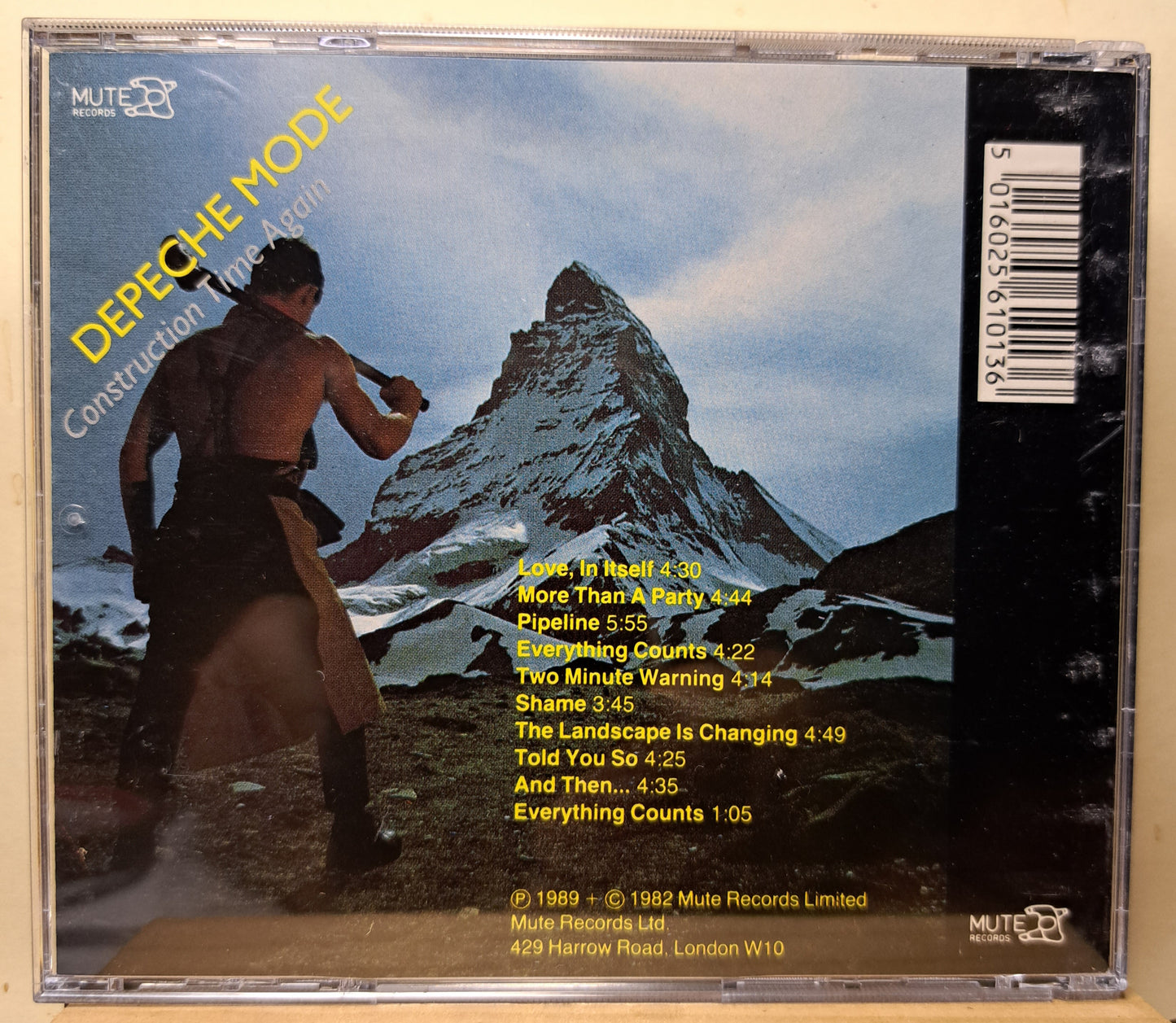 Depeche Mode - Construction  time again (cd)