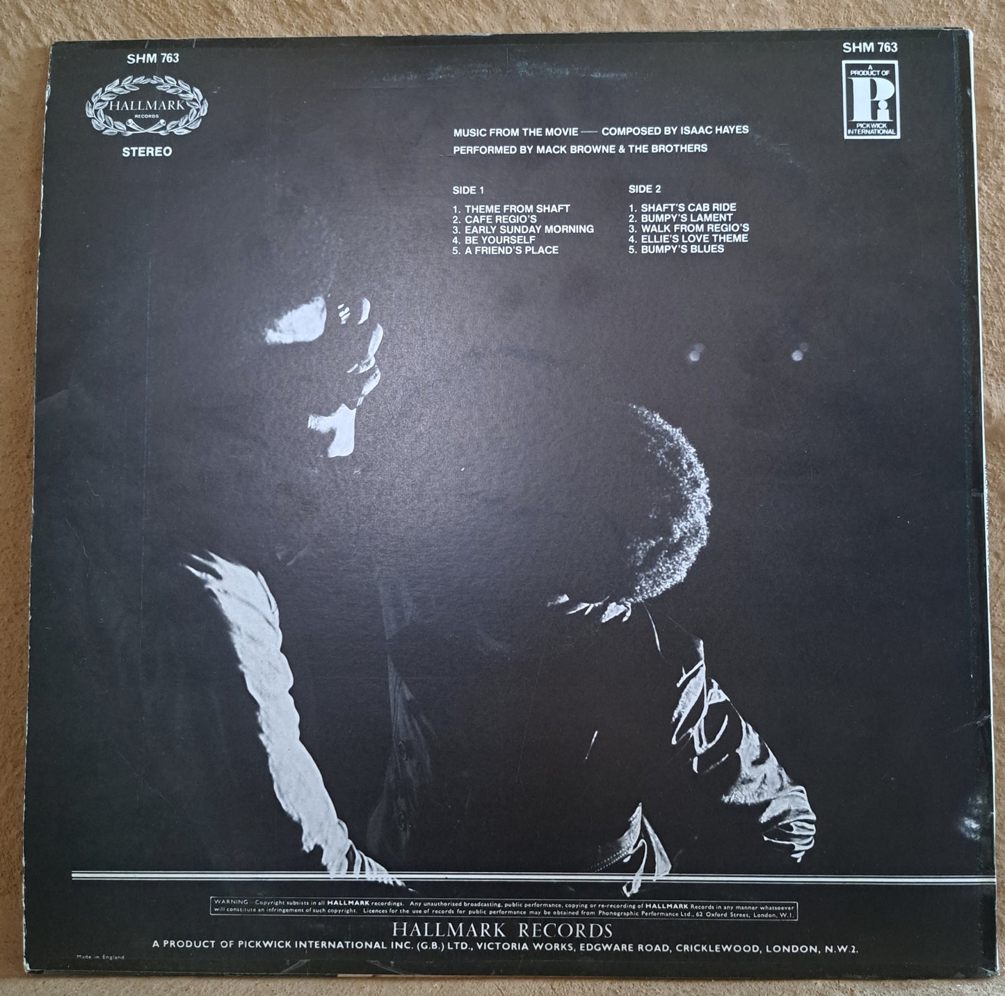 Mack Browne & The Brothers / Isaac Hayes - Shaft (soundtrack)