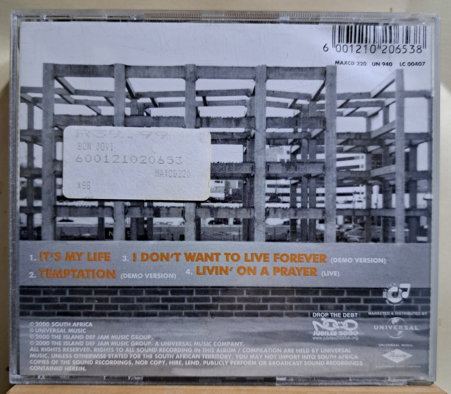 Bon Jovi - It's my life (cd)