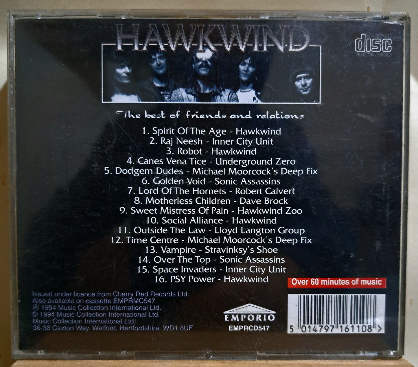 Hawkwind - The best of friends & relations (cd)