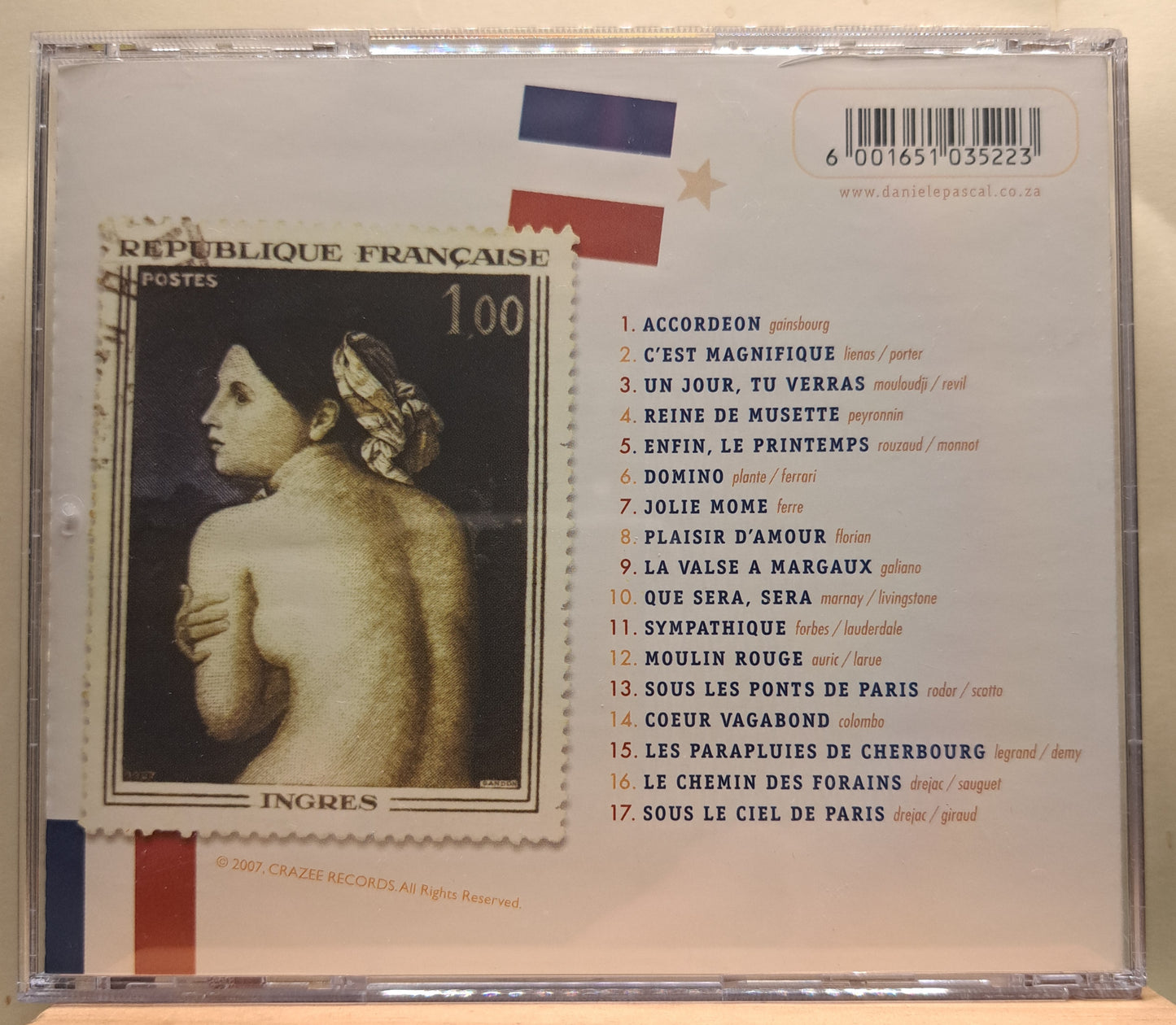 Danièle Pascal - French café songs (cd)