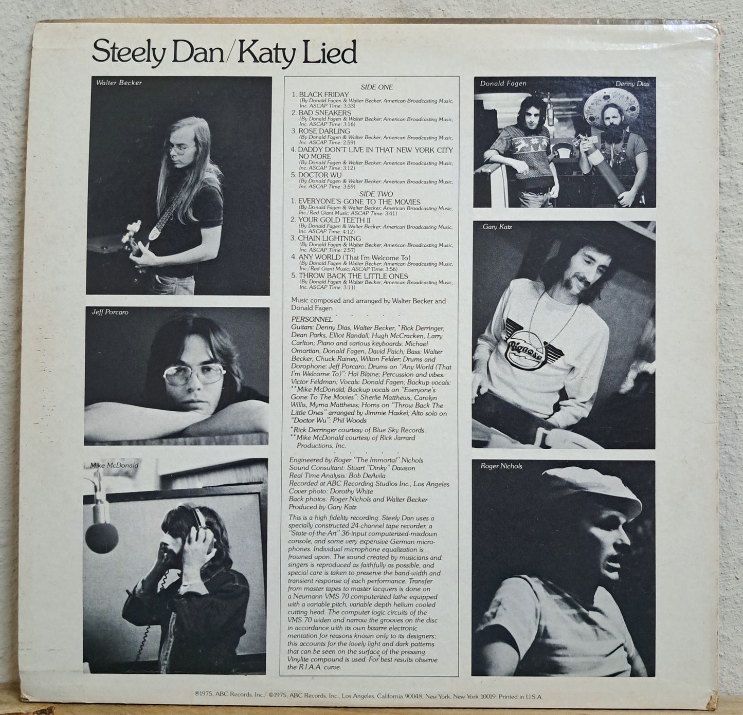 Steely Dan - Katy Lied
