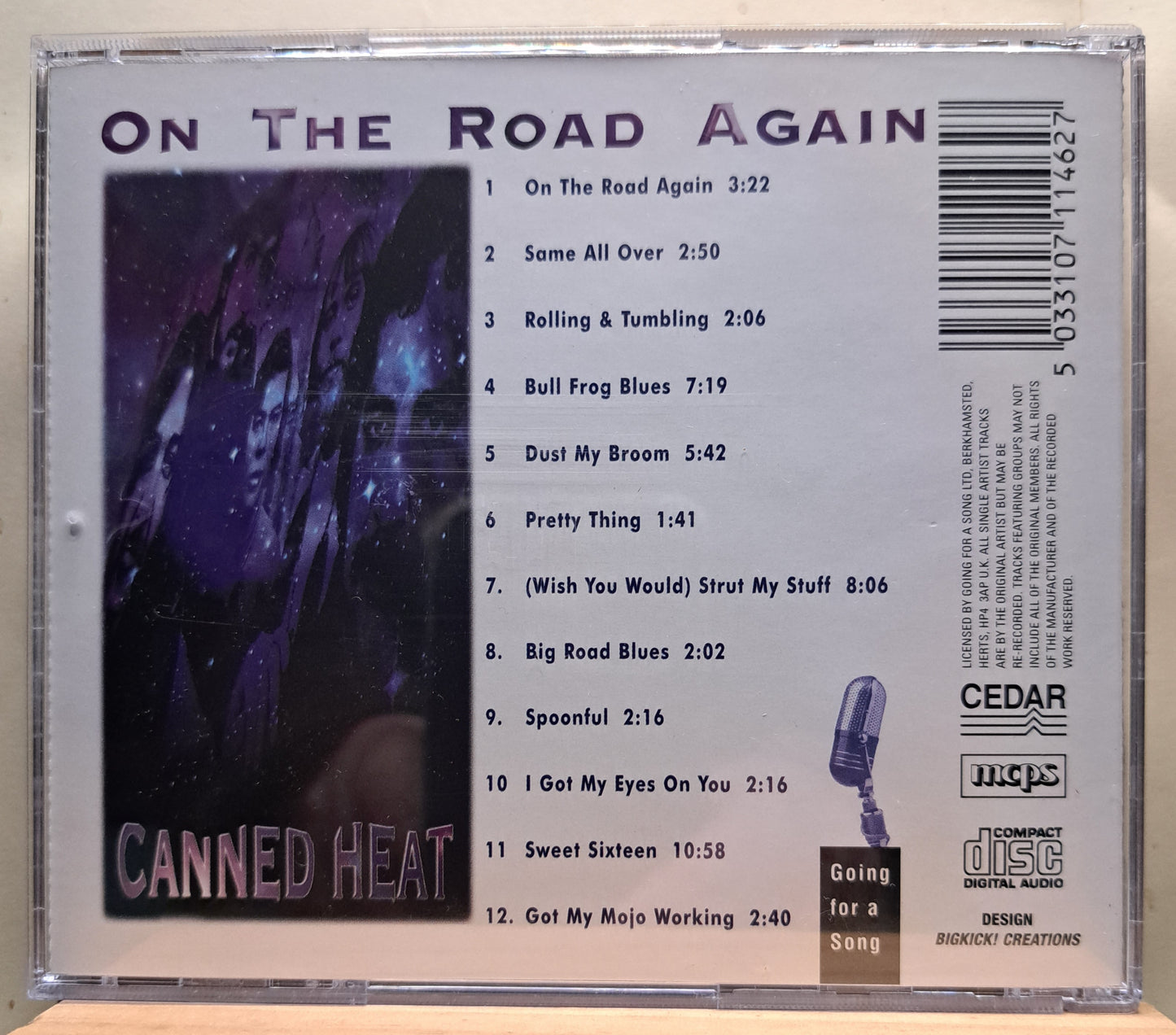 Canned Heat - On the road again (cd)