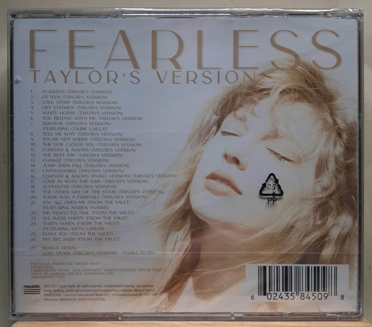 Taylor Swift- Fearless, Taylor's version (cd, new/sealed)