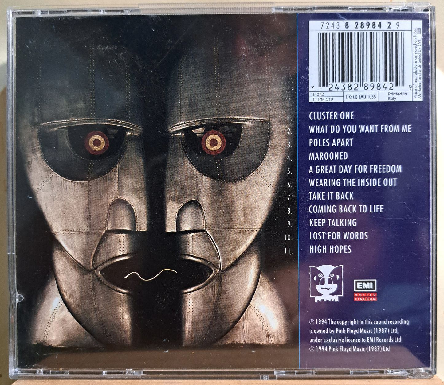 Pink Floyd  - The division bell (cd)