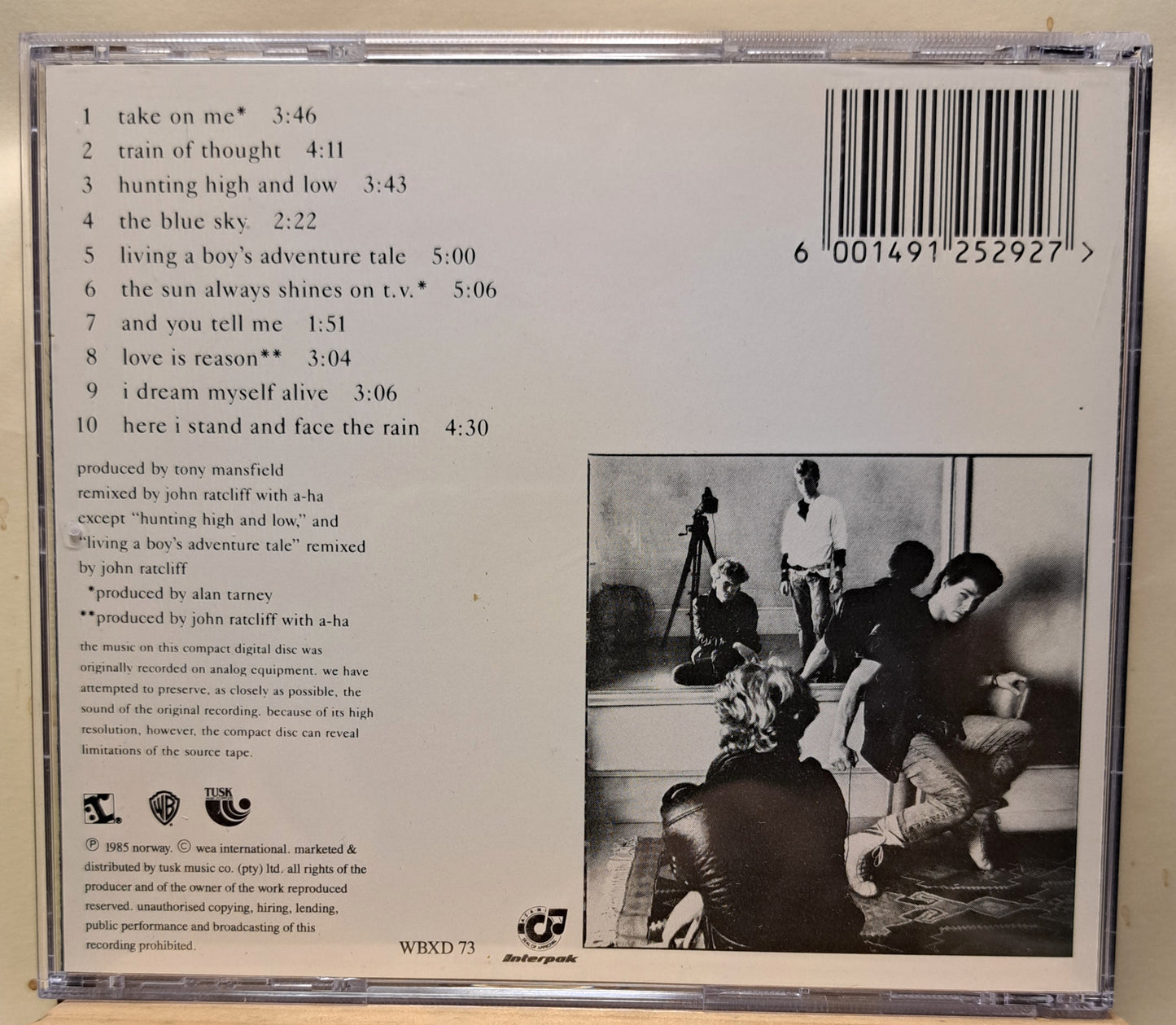 A-Ha - Hunting high an low (cd)