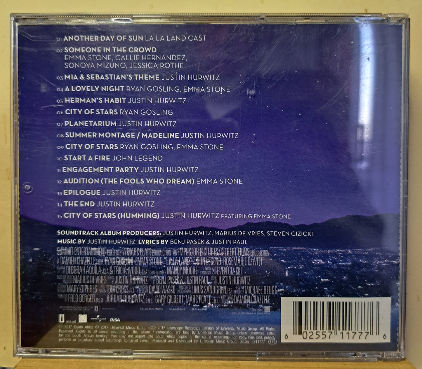 La La Land - Motion picture soundtrack (cd)