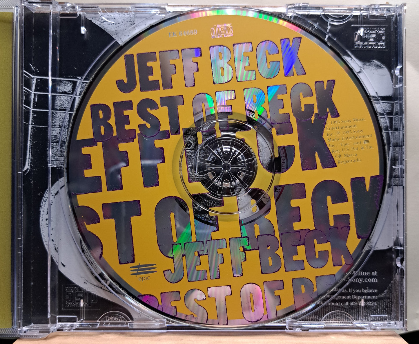 Jeff Beck - The Hits (best of Beck) cd