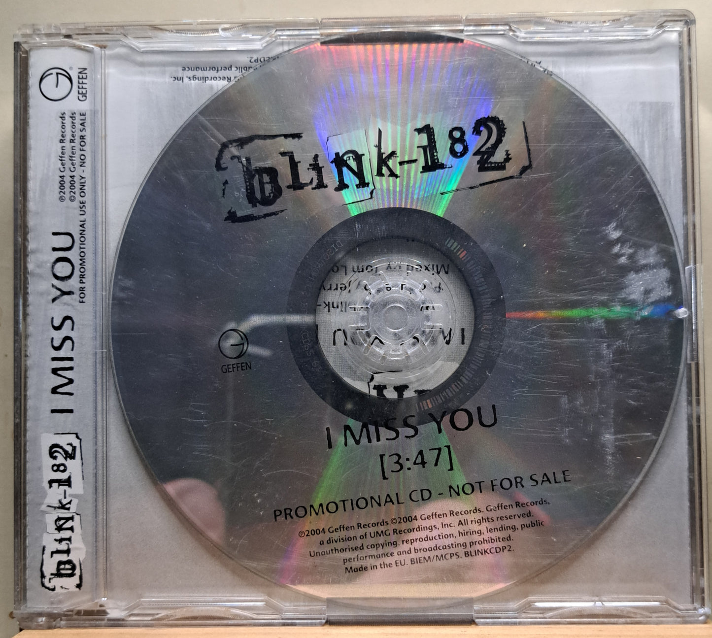Blink 182 - I miss you (cd single)