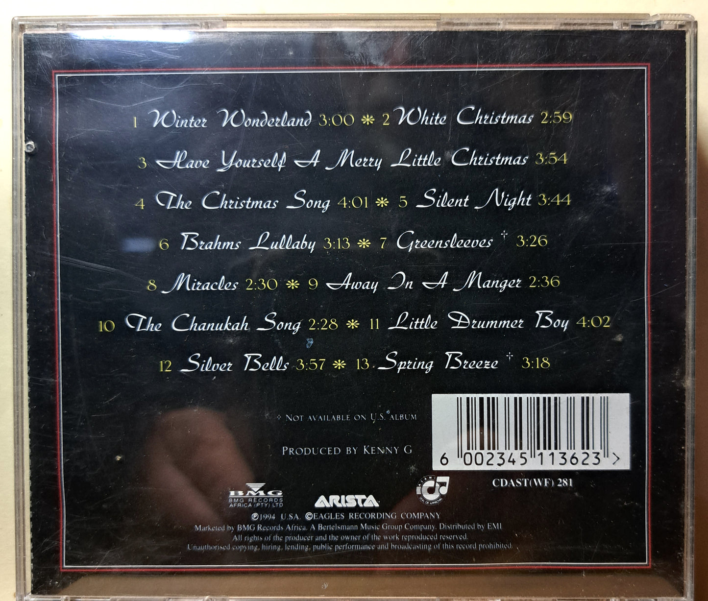 Kenny G - Miracles, the holiday album (cd)