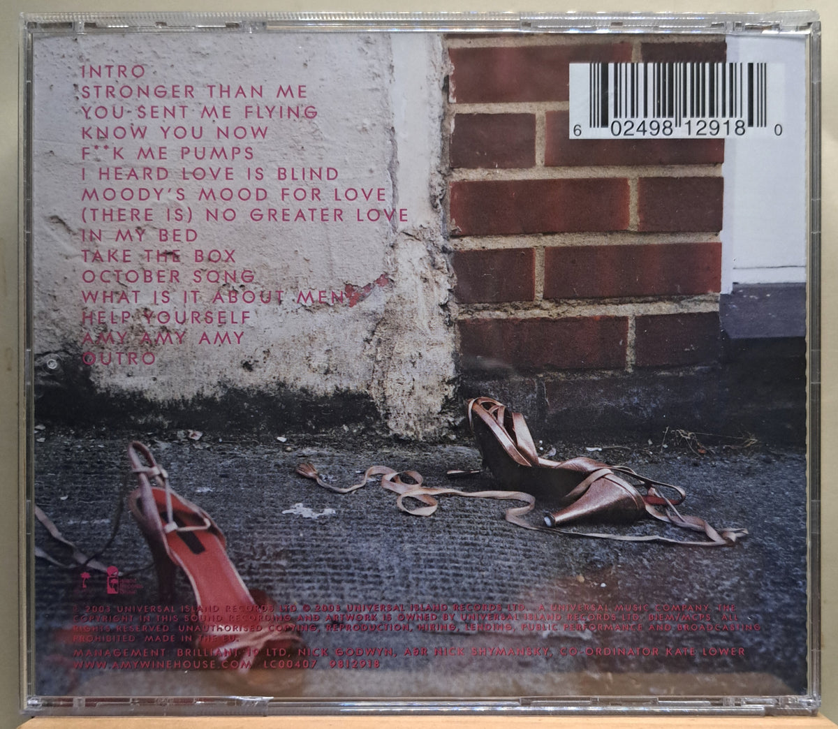Amy Winehouse - Frank (cd)