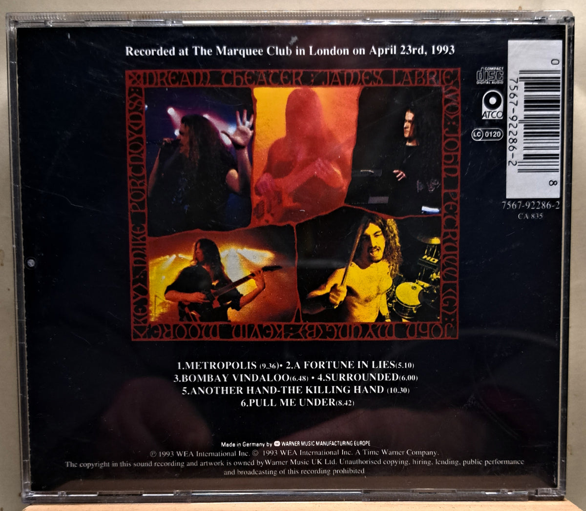 Dream Theater - Live at the marquee (cd)