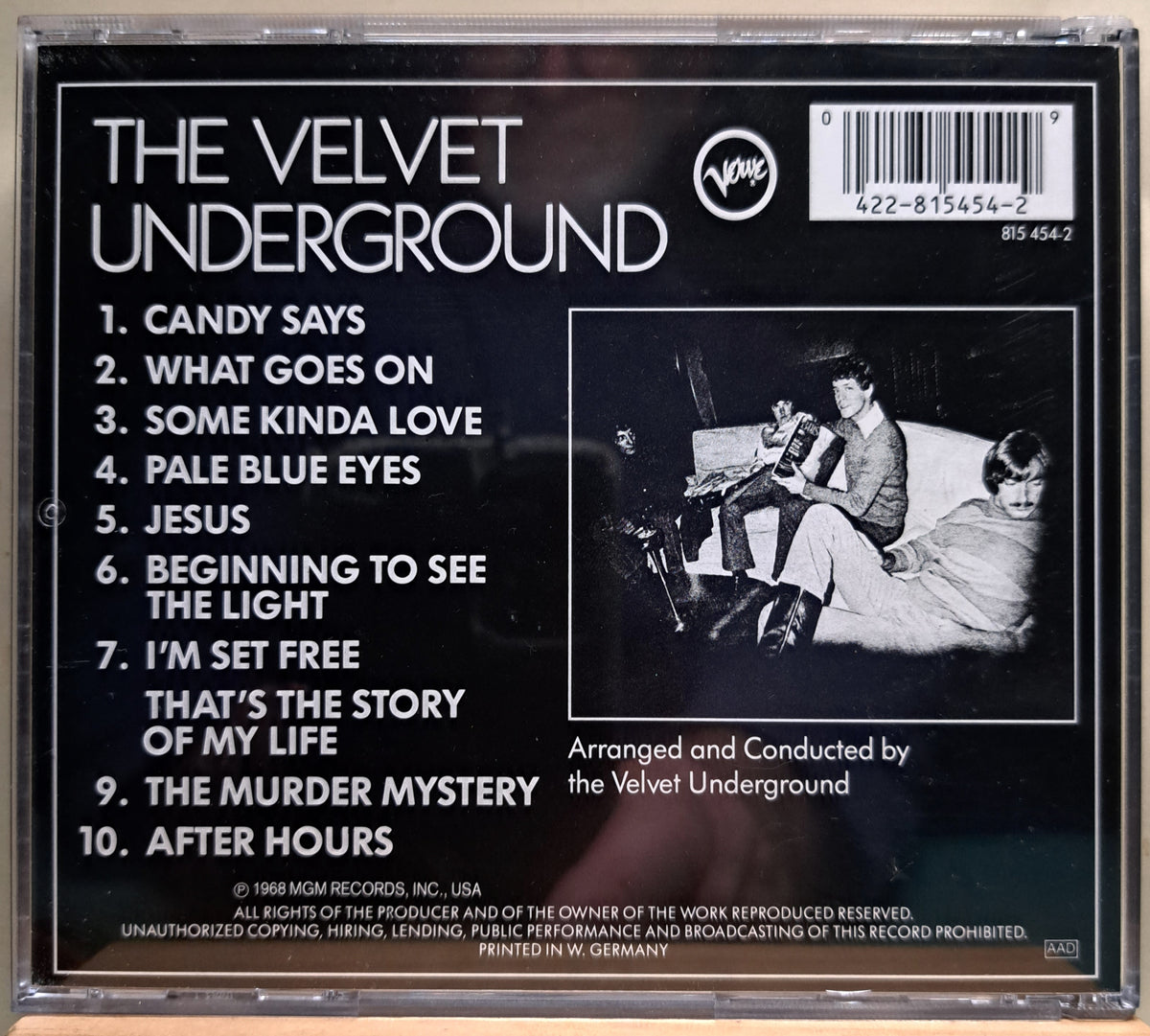 The Velvet Underground - the Velvet underground (cd)