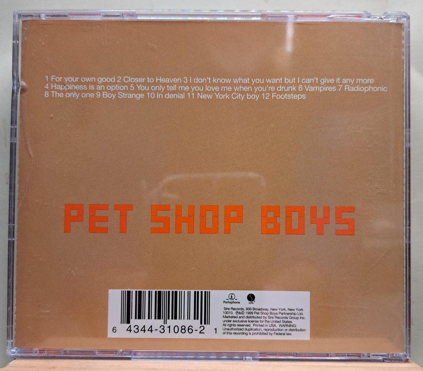 Pet Shop Boys - Nightlife (cd)