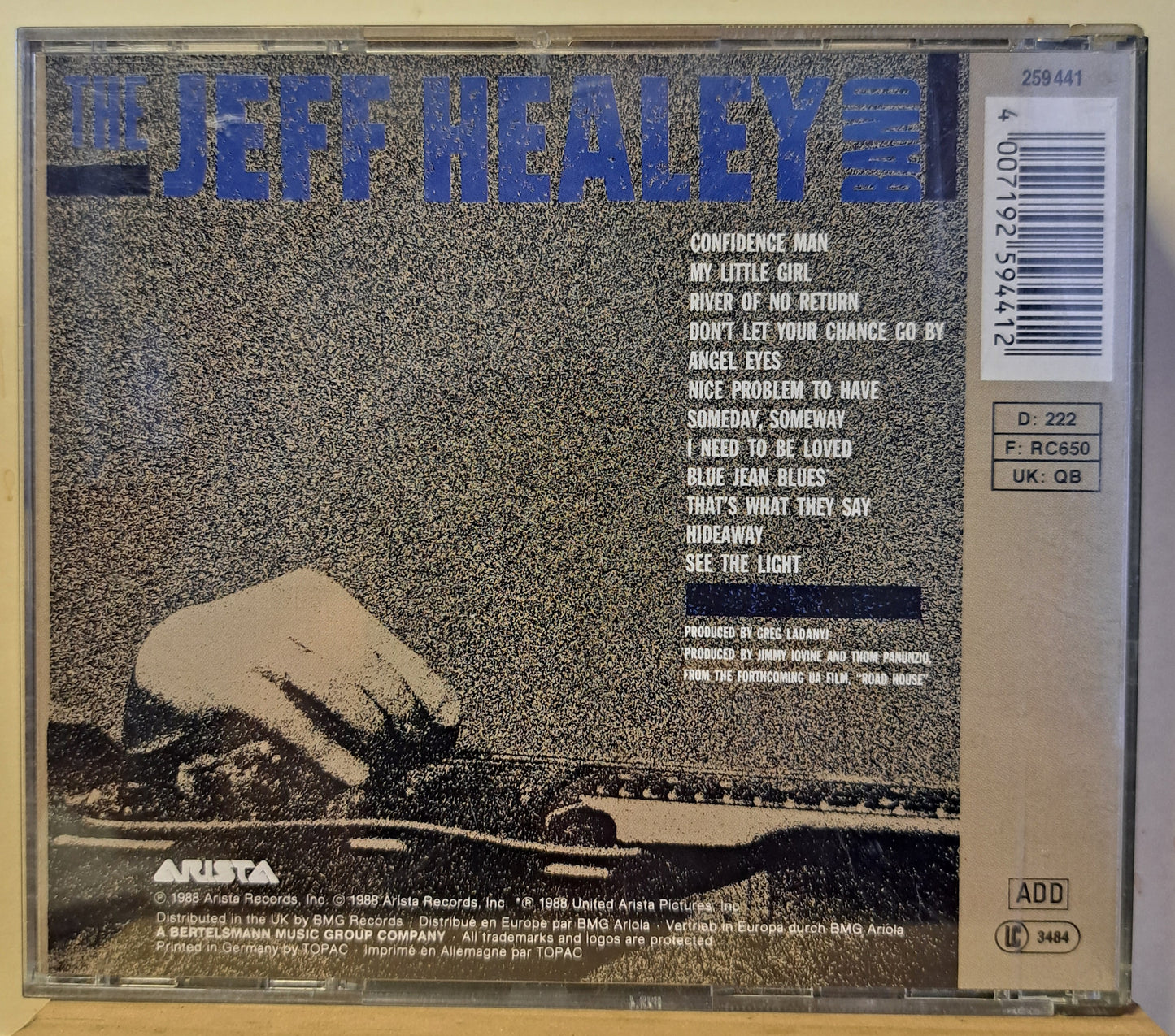 The Jeff Healey Band - See the light (cd)