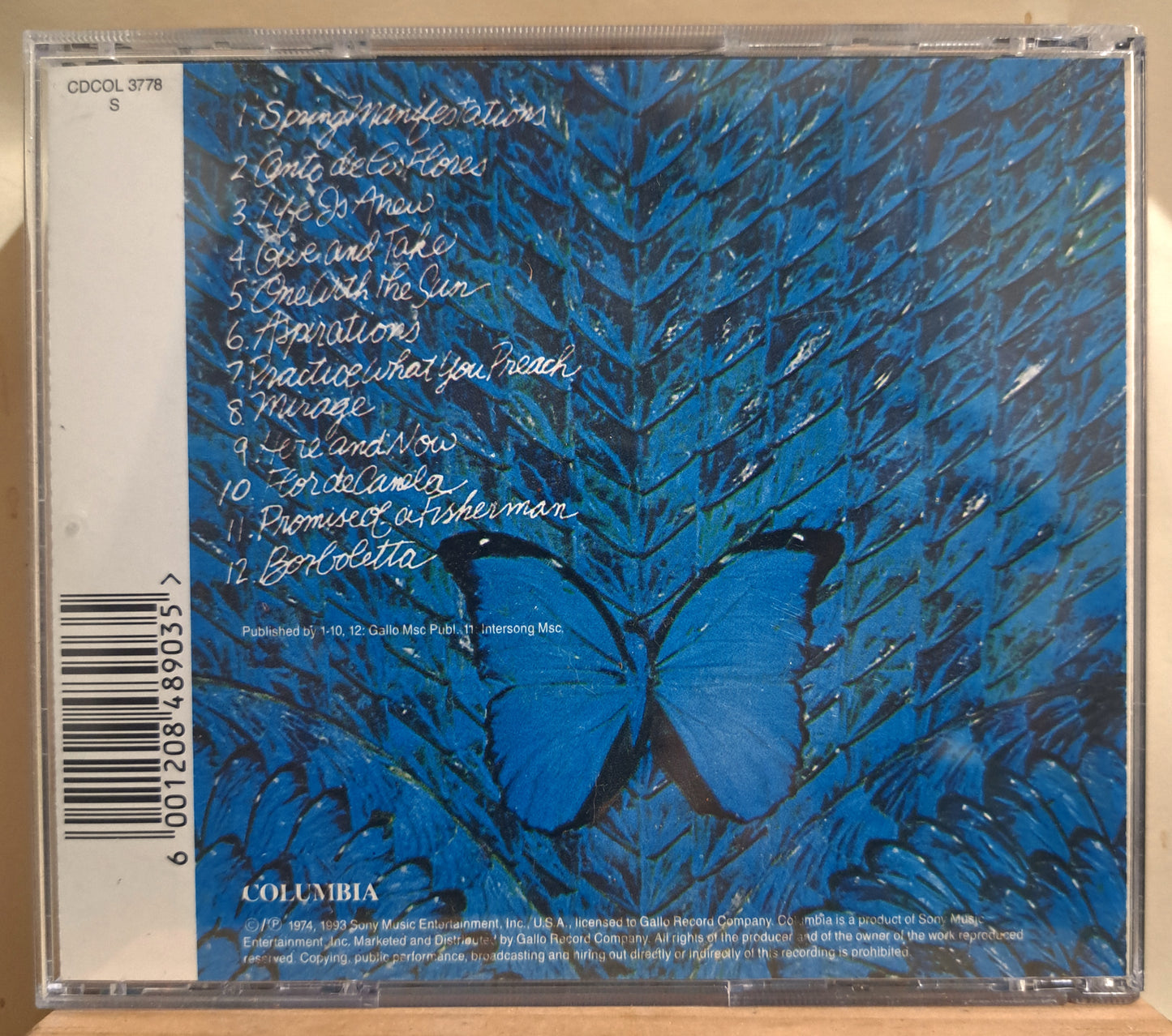 Santana - Borboletta (cd)