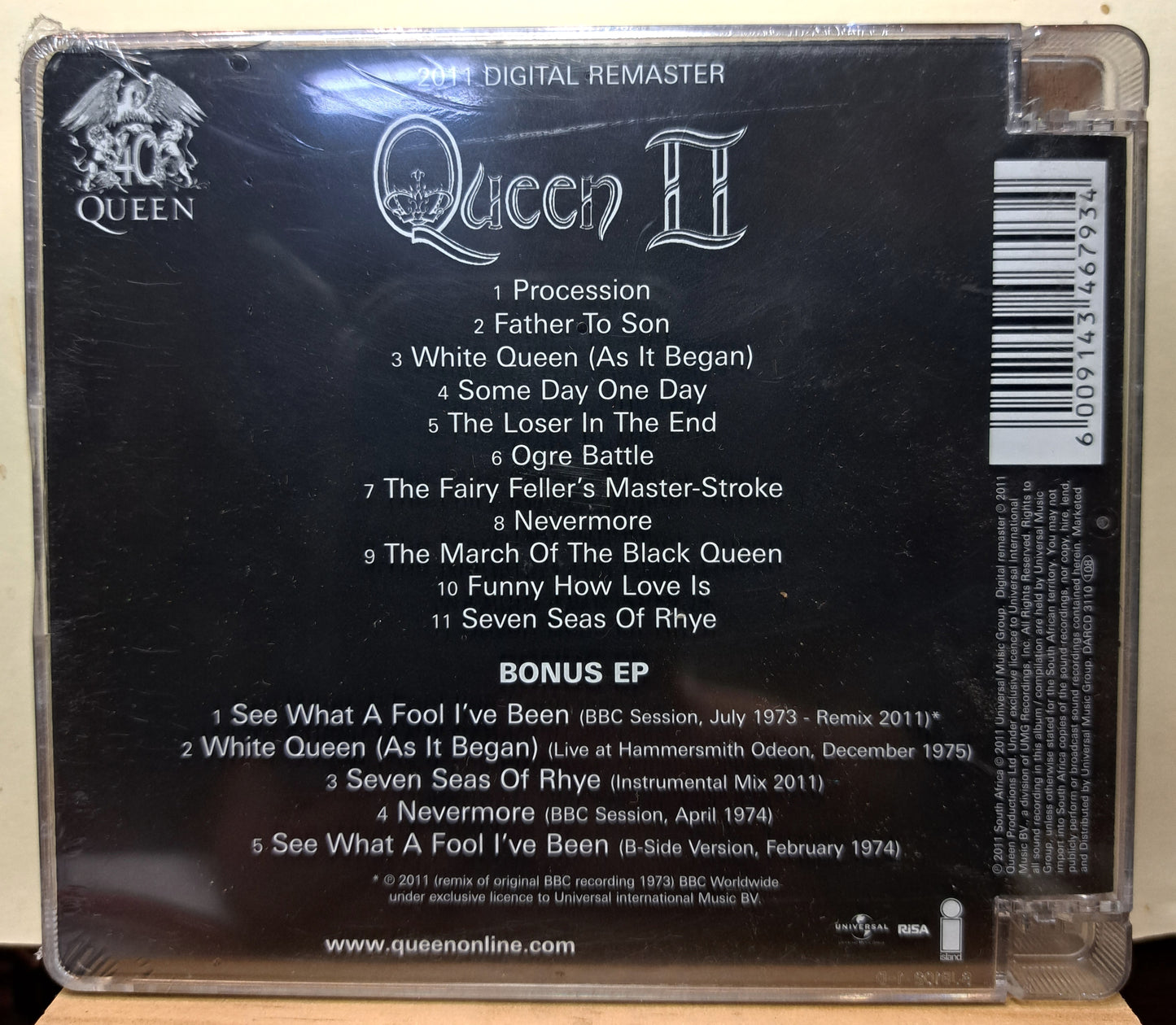 Queen - Queen 2 (new/sealed  cd)